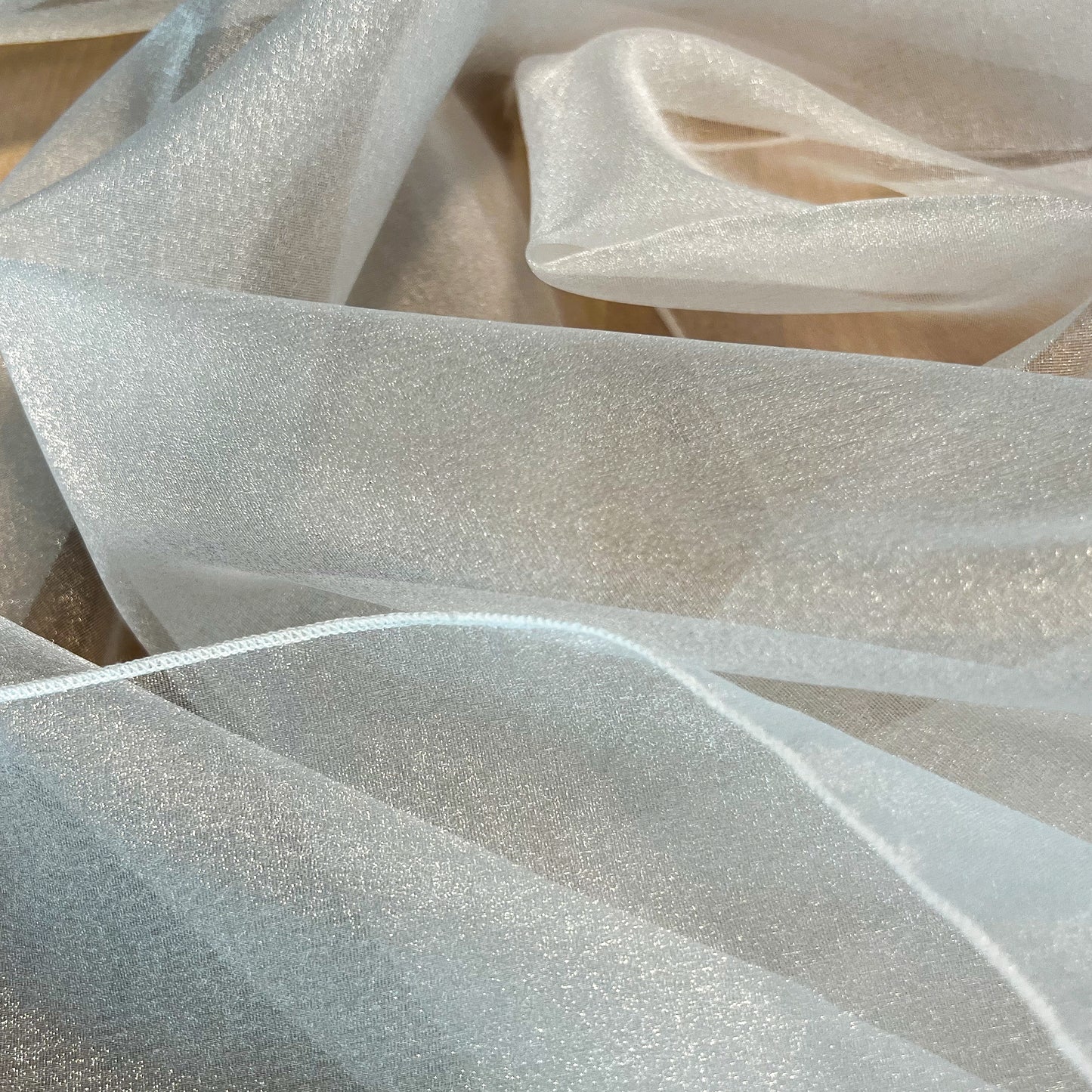 White Sparkle Worship Flags