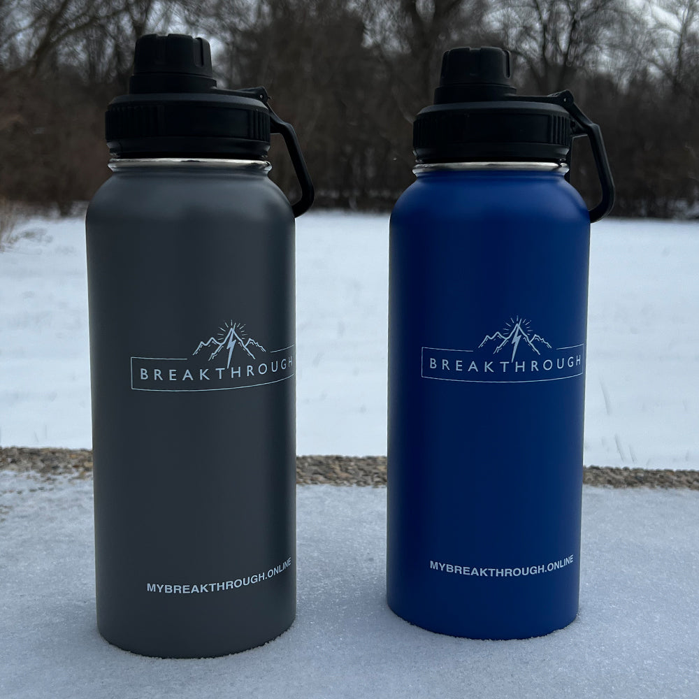 Breakthrough Vacuum Water Bottle - 32oz & 64oz