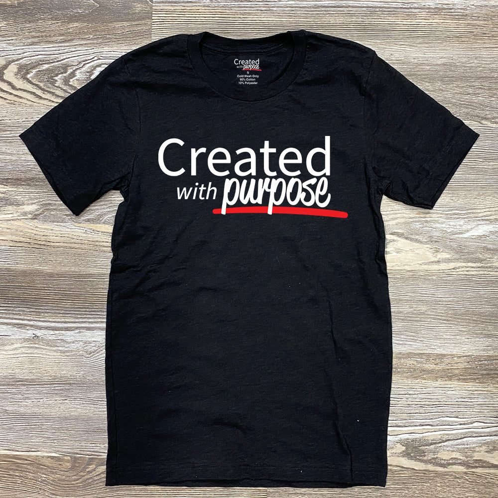Created with Purpose Logo Shirt