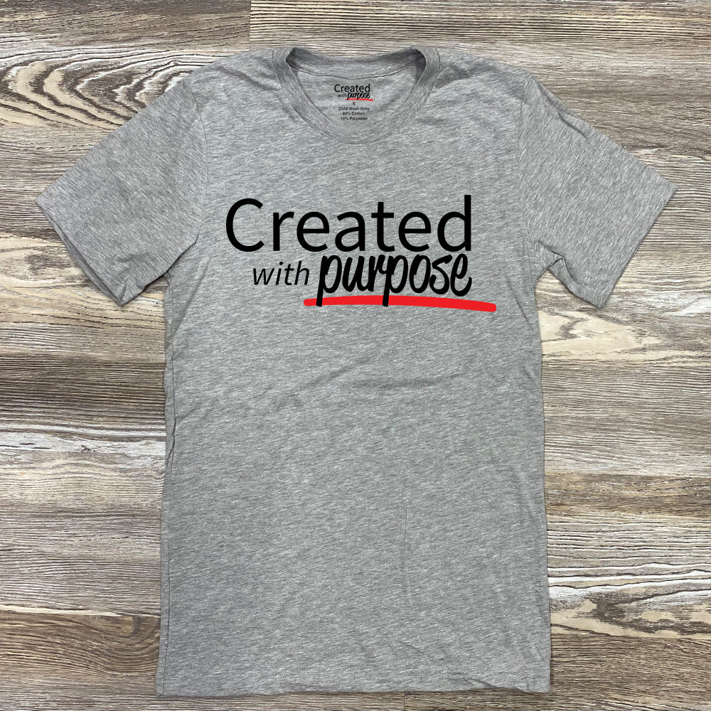 Created with Purpose Logo Shirt