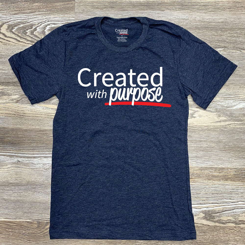 Created with Purpose Logo Shirt
