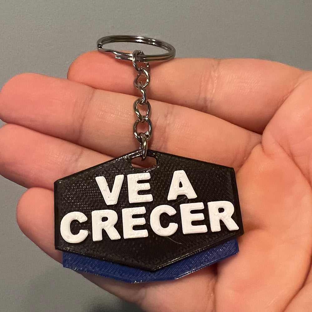 Go Grow / Ve A Crecer Keychain